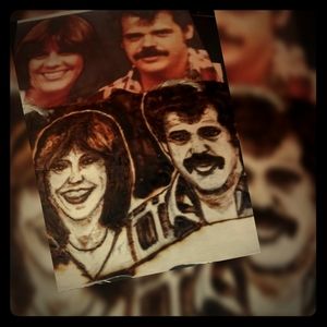 WOOD BURNT PORTRAITS! Unique and one of a kind